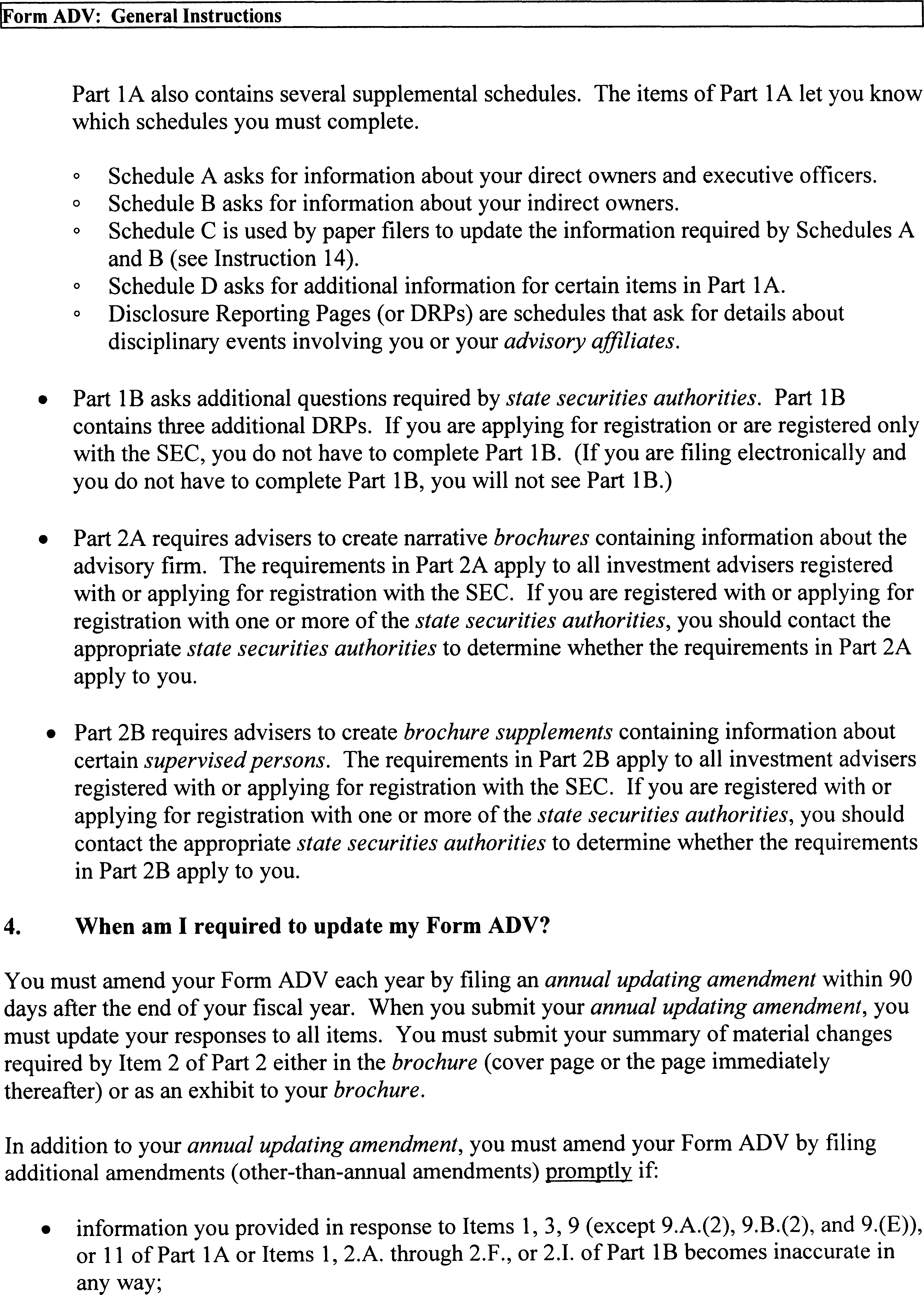 Guía 2025 para la Actualización de Form ADV: Claves y Consejos