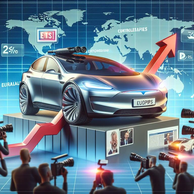 Boicot francés desploma las ventas de Tesla en Europa