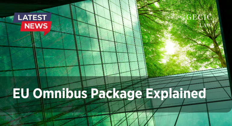 Omnibus Package: La UE Simplifica la Normativa de Sostenibilidad