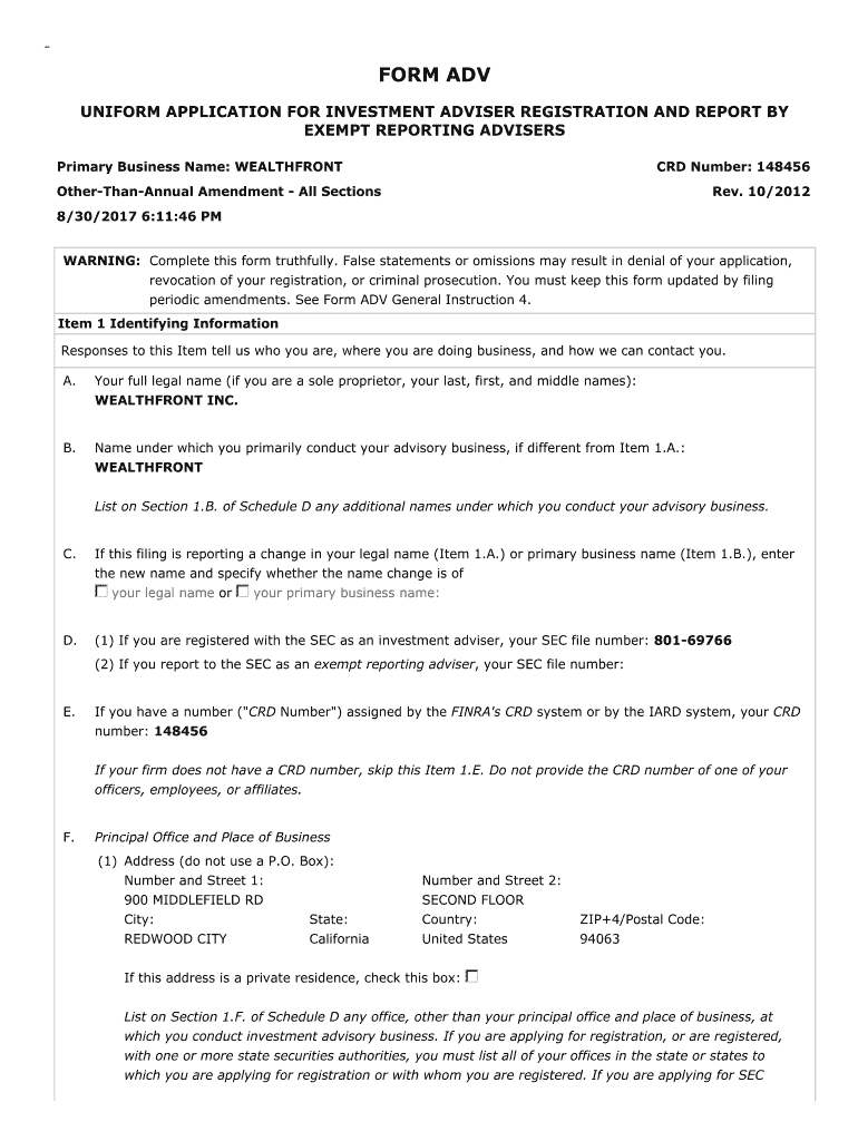 Preparación Esencial para Form ADV 2025: Consejos y Errores Comunes