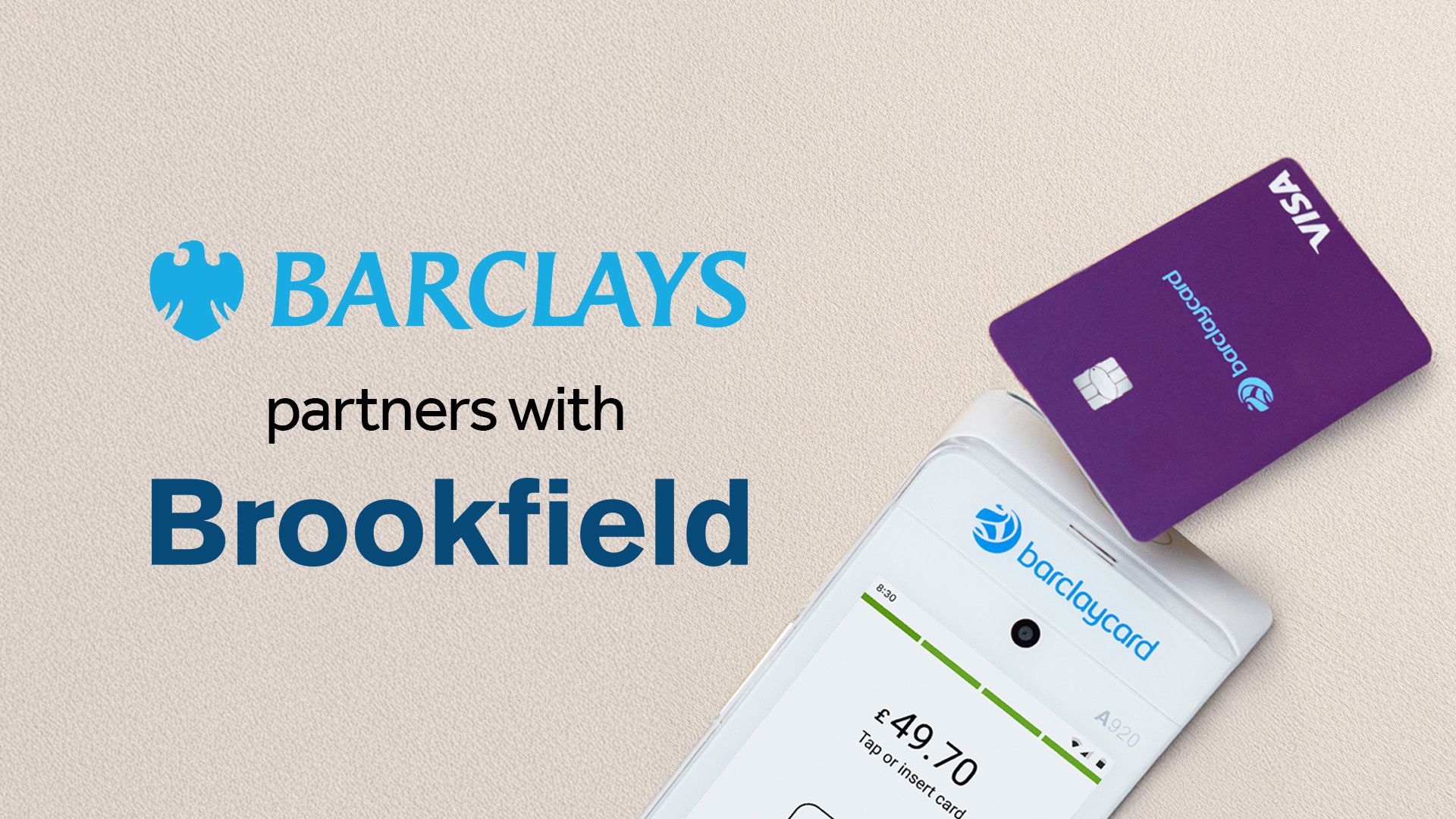 Barclays y Brookfield transforman el negocio de pagos con nueva alianza