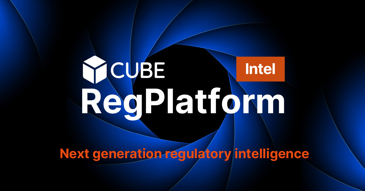 CUBE Revoluciona la Inteligencia Regulatoria con RegPlatform Intel