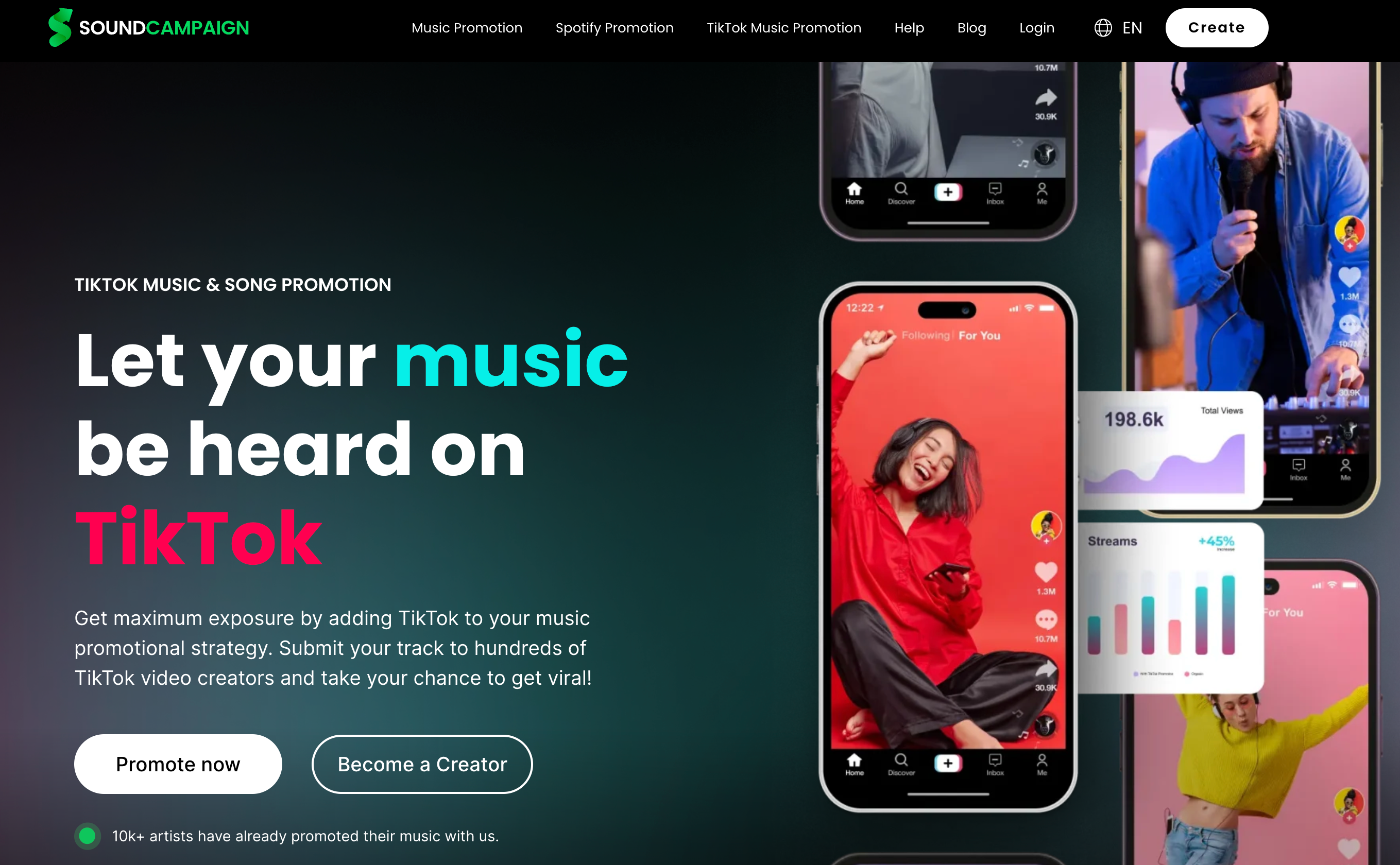 TikTok Artistas: Nueva Plataforma para Potenciar Carreras Musicales