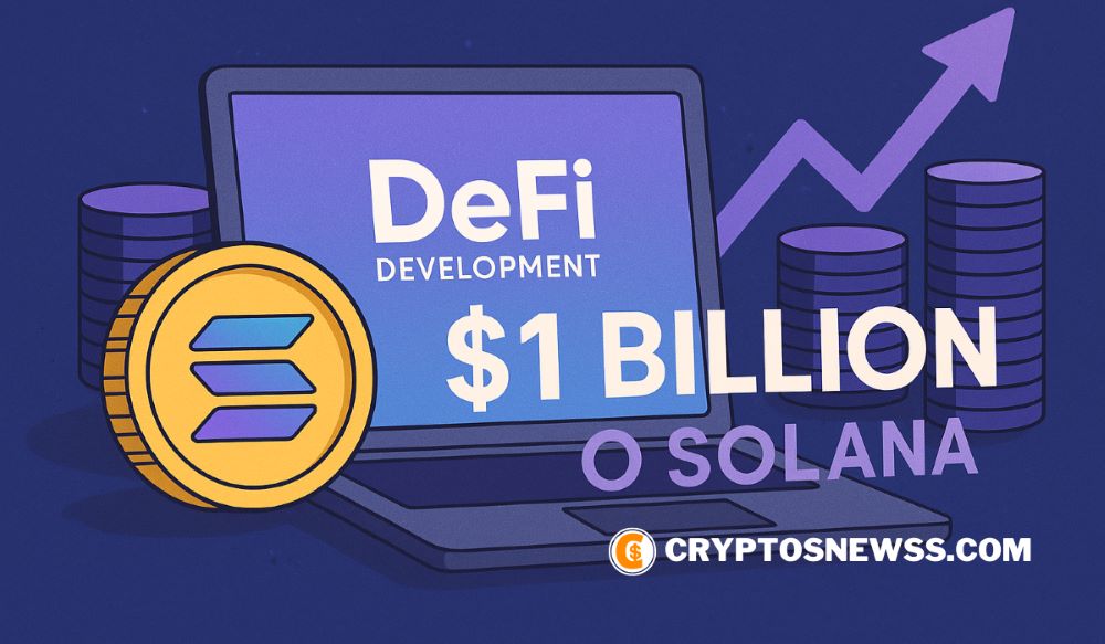 DeFi Development Busca $1 Billón para Ampliar su Portafolio en Solana